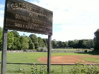 George Ewald Park, where there is plenty of youth diamond action.