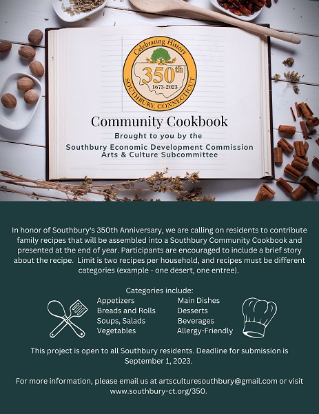 cookbook flyer