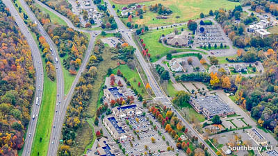 southbury aerial photo