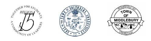 seals of region 15, southbury and middlebury
