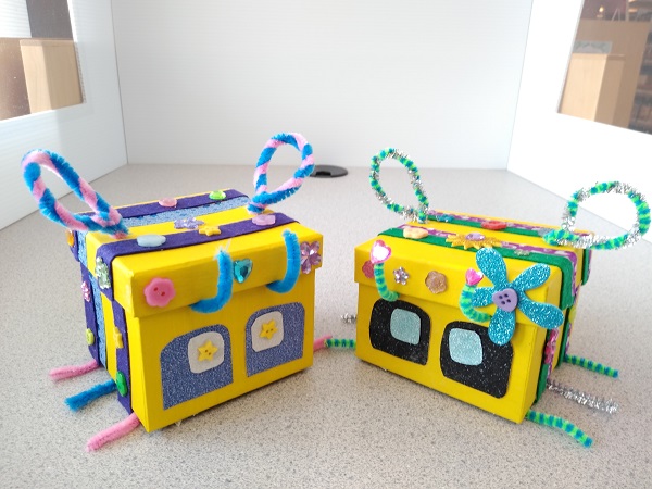 felt bee boxes