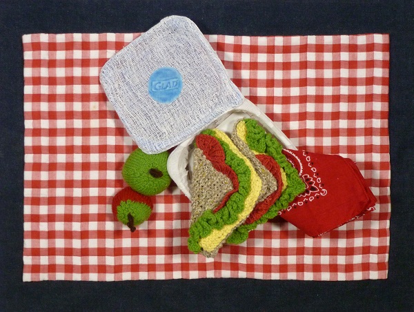Glad Sandwiches by Diane Cadrain 18 x 24.