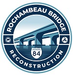 rochambeau bridge reconstruction logo