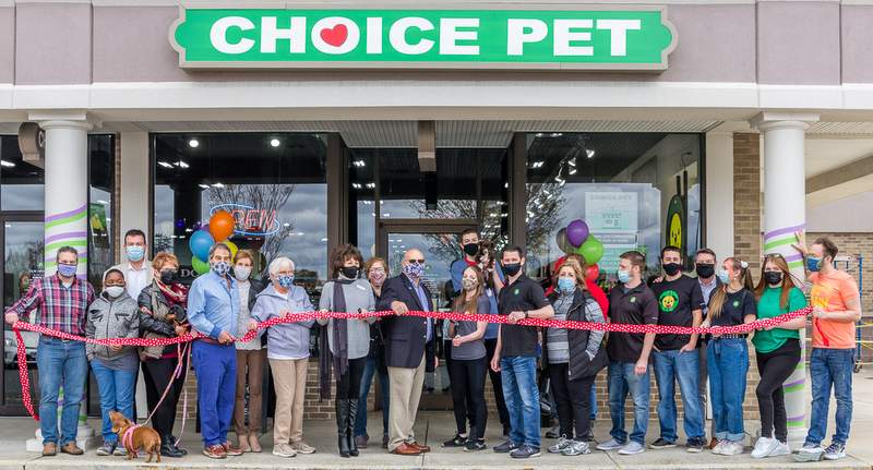 choice pet ribbon cutting