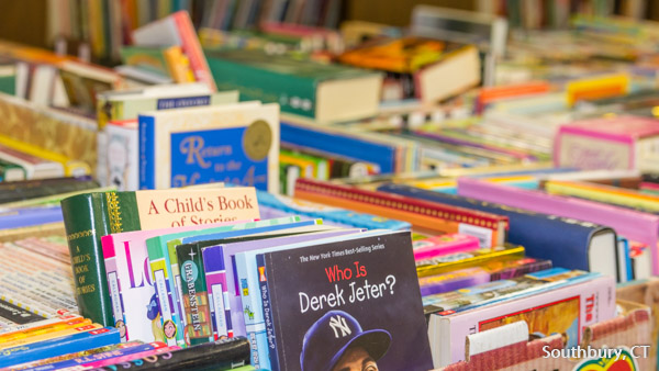 friends of the library book sale preparations