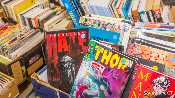 friends of the library book sale preparations