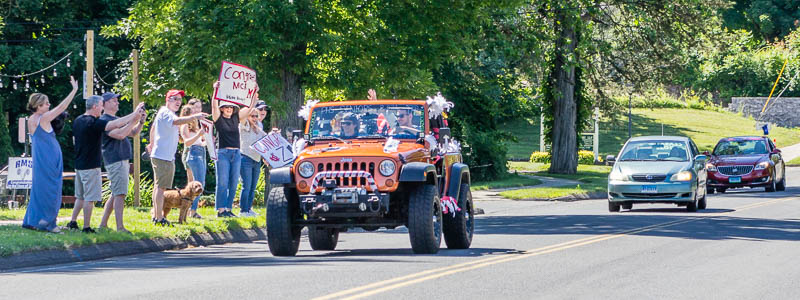 phs grad car parade