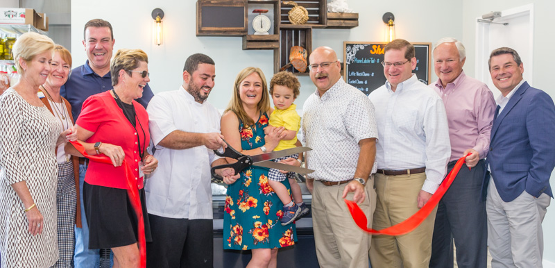 southbury seafood market ribbon cutting