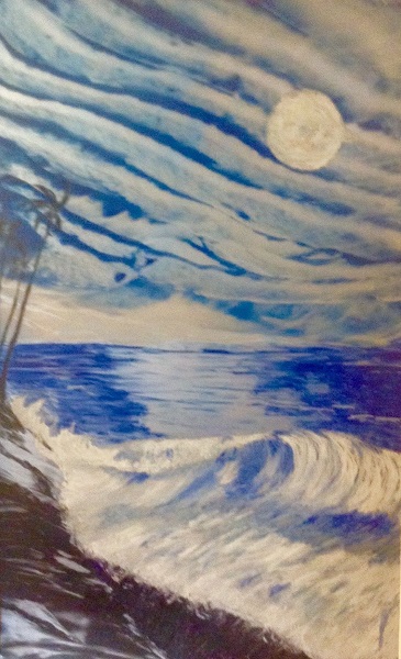 bob searles wax painting title hawaii
