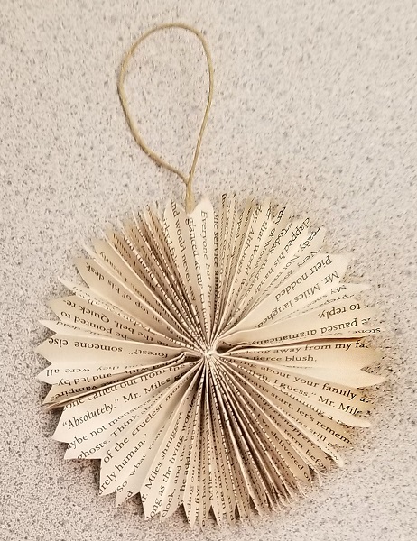 book page ornament