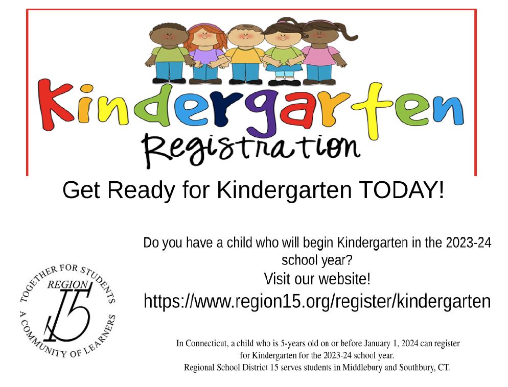 kindergarten flyer