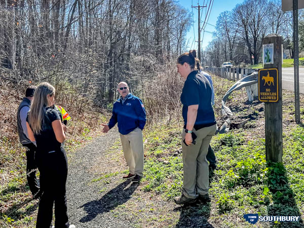 meeting at larkin state park trail