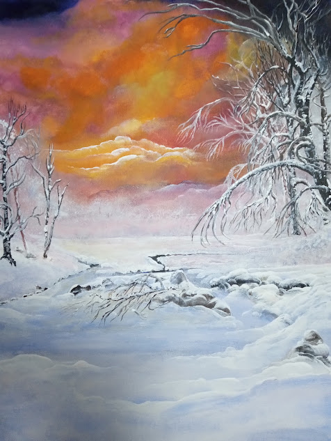 midwinter painting by David Dooling