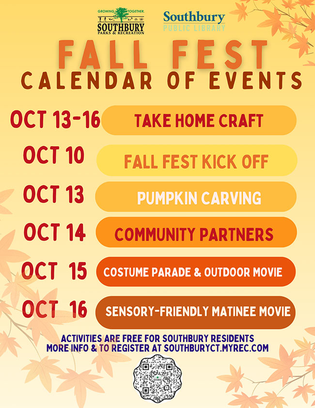 fall festival schedule