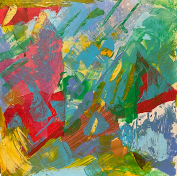 abstract painting by Lucy Pierpont