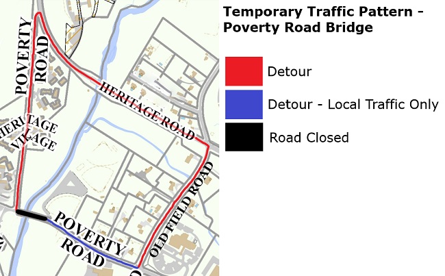 detour map