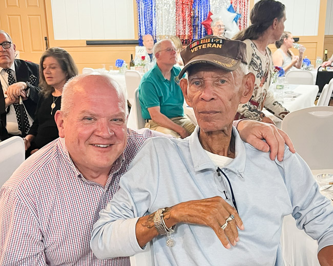 first selectman with veteran
