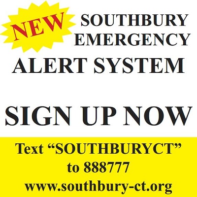 emergency alert system sign up flyer