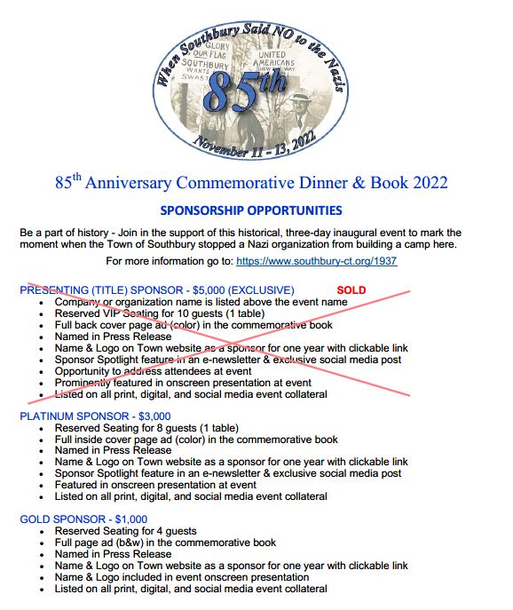 sponsorship opportunities flyer