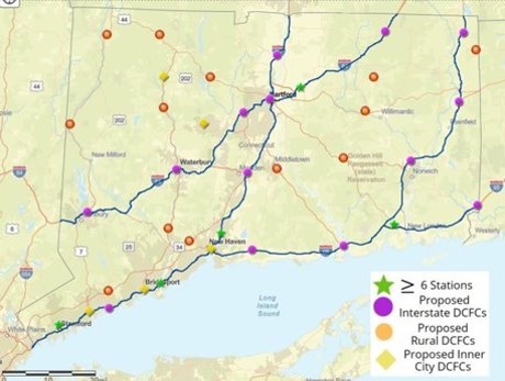 ct welcome centers map