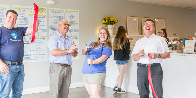 brightside nutrition ribbon cutting