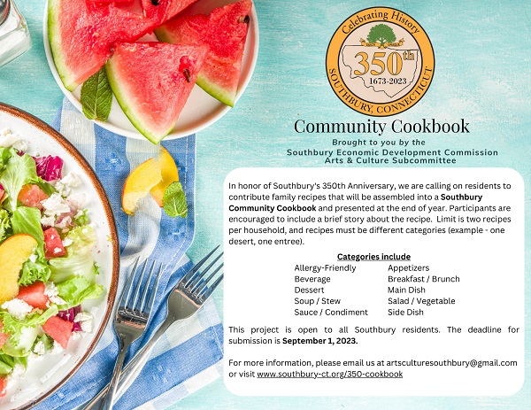 community cookbook flyer