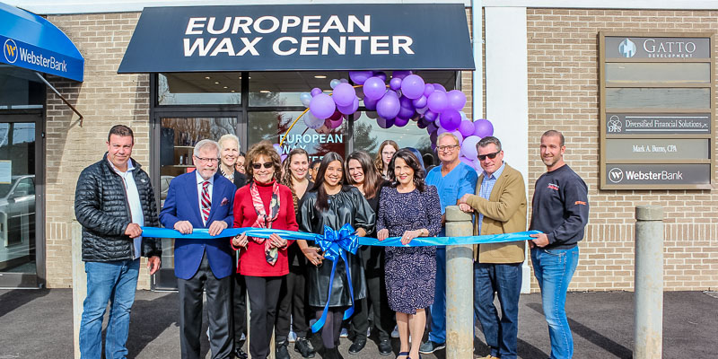 european wax center ribbon cutting