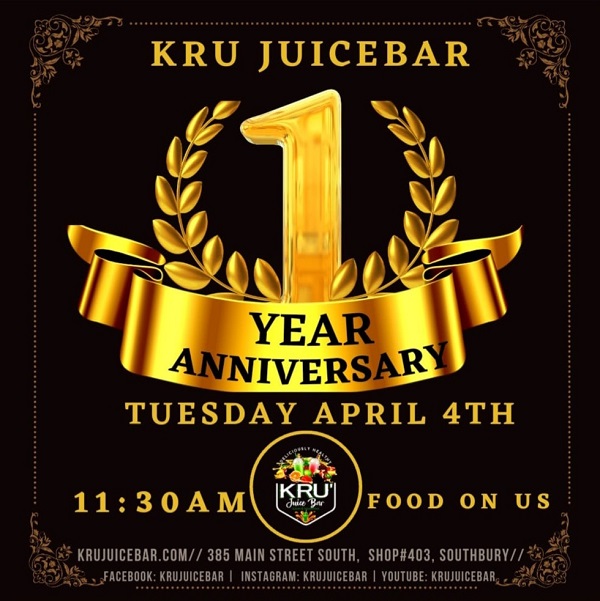 1 year anniversary of KRU flyer