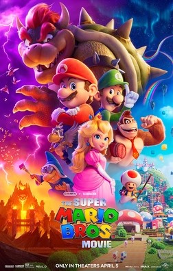 mario bros movie poster