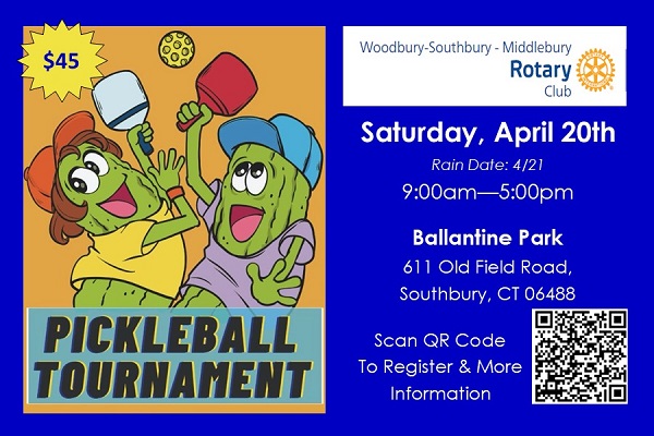 pickleball tournament flyer