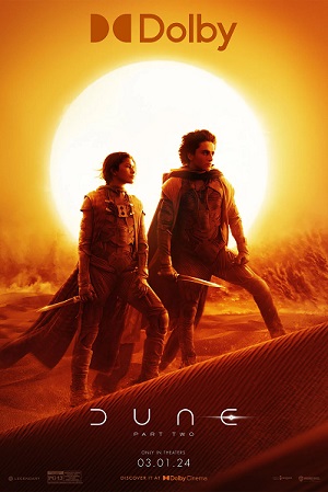 movie poster for Dune part two