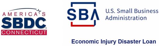 SBDC and SBA EIDL logos
