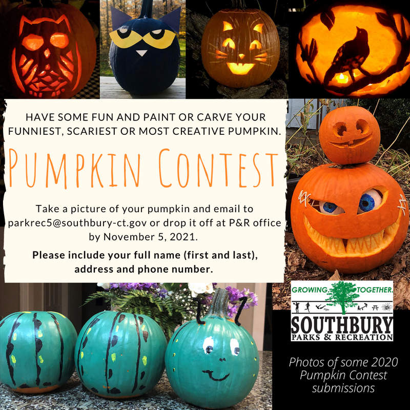 pumpkin contest flyer 2021