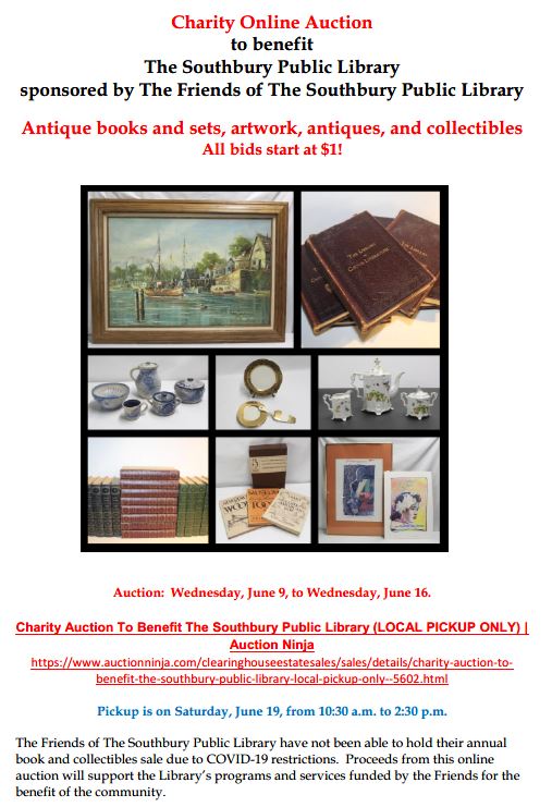 online auction flyer