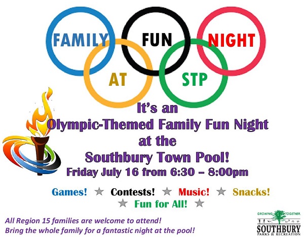 family pool party flyer
