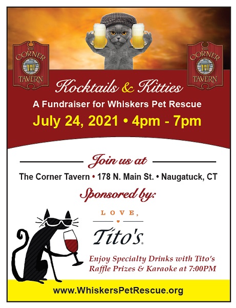 whiskers fundraiser flyer