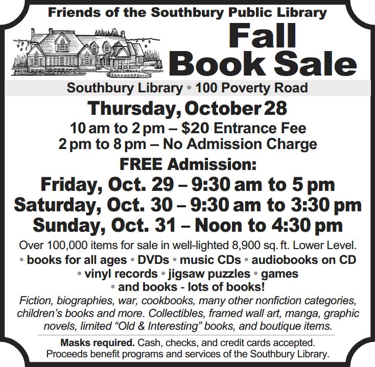 book sale flyer