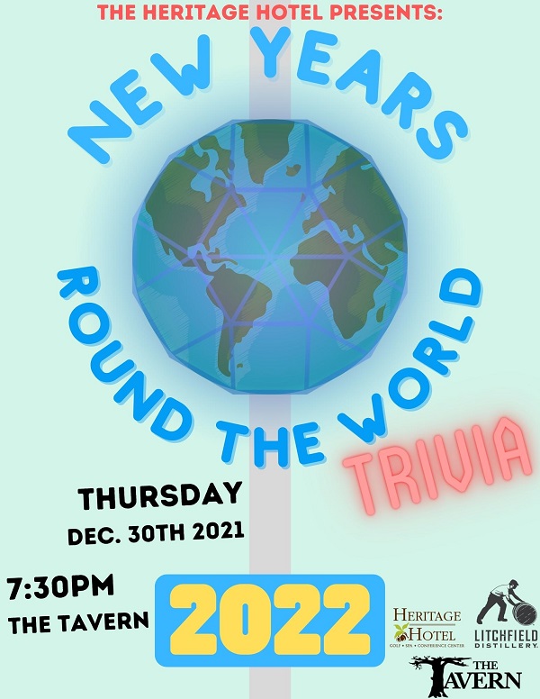 around the world trivia flyer
