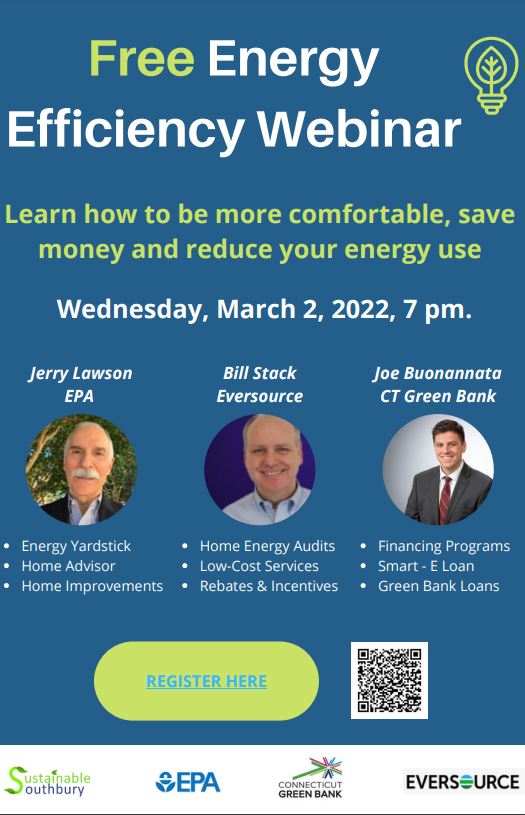 energy efficiency webinar flyer