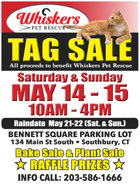 whiskers tag sale flyer