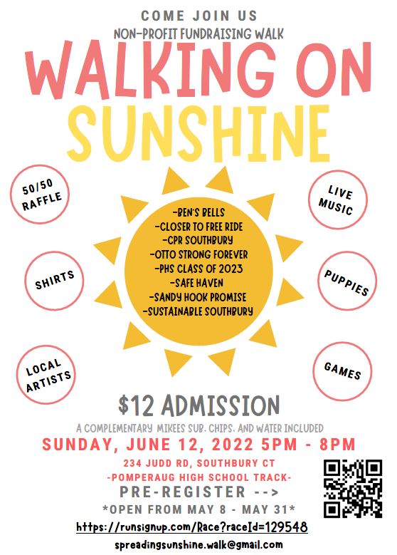 walking on sunshine flyer