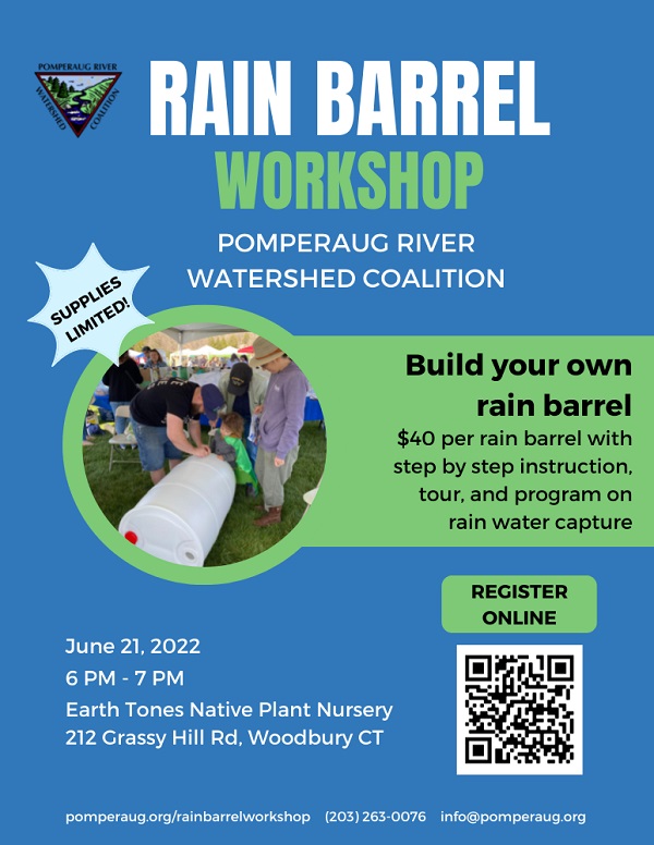 rain barrel workshop flyer