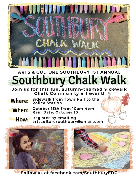 chalk walk flyer