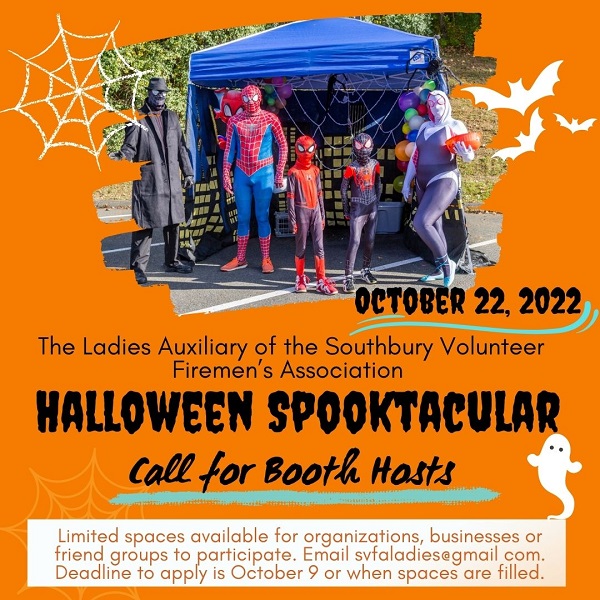 halloween spooktacular call for booth hosts flyer