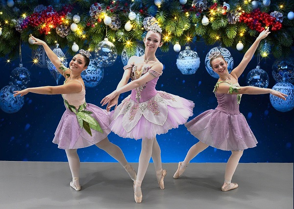 three ballerinas