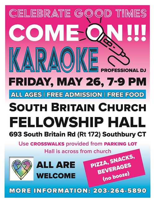 karaoke night flyer