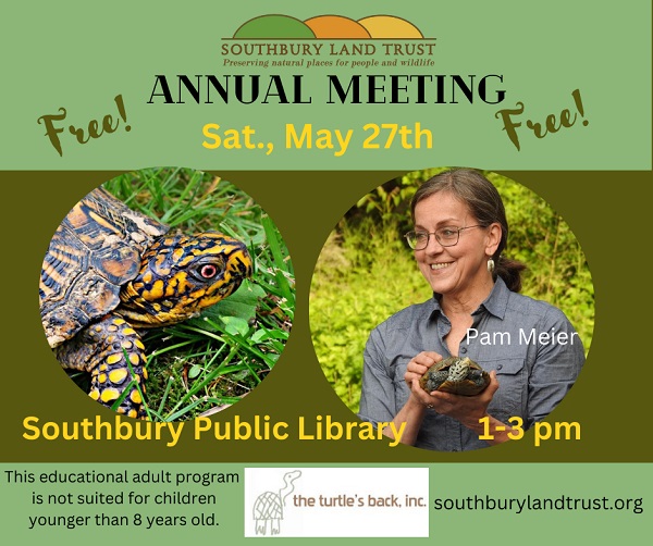 southbury land trust annual meeting flyer