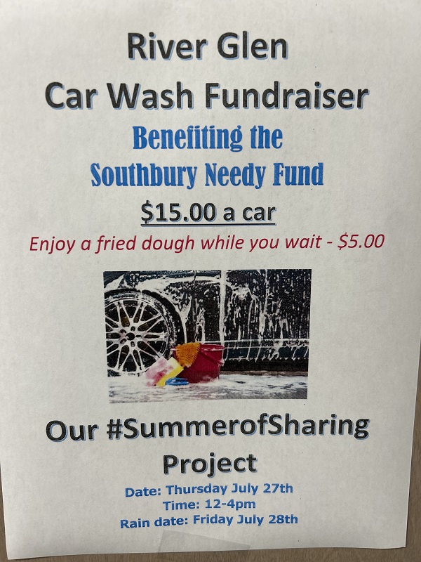 car wash fundraiser flyer