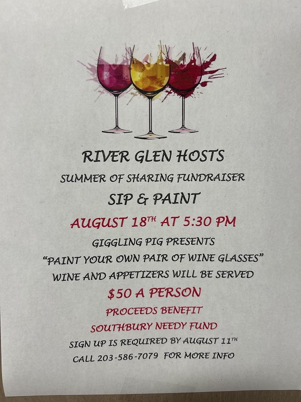 sip and paint flyer