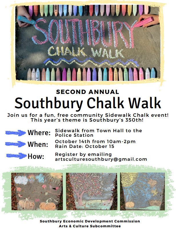 chalk walk flyer